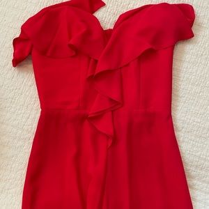 Amanda uprichard wide leg jumpsuit